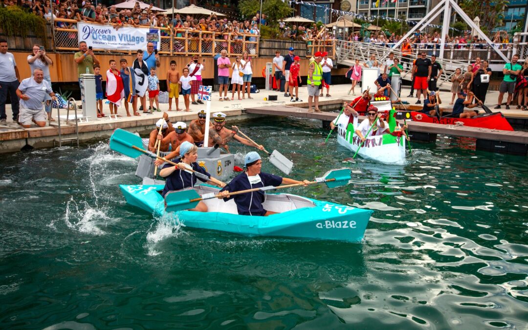 Cardboard Boat Race Returns With A Big Splash To Ocean Village Marina, Raising £4,697.49 For Charity